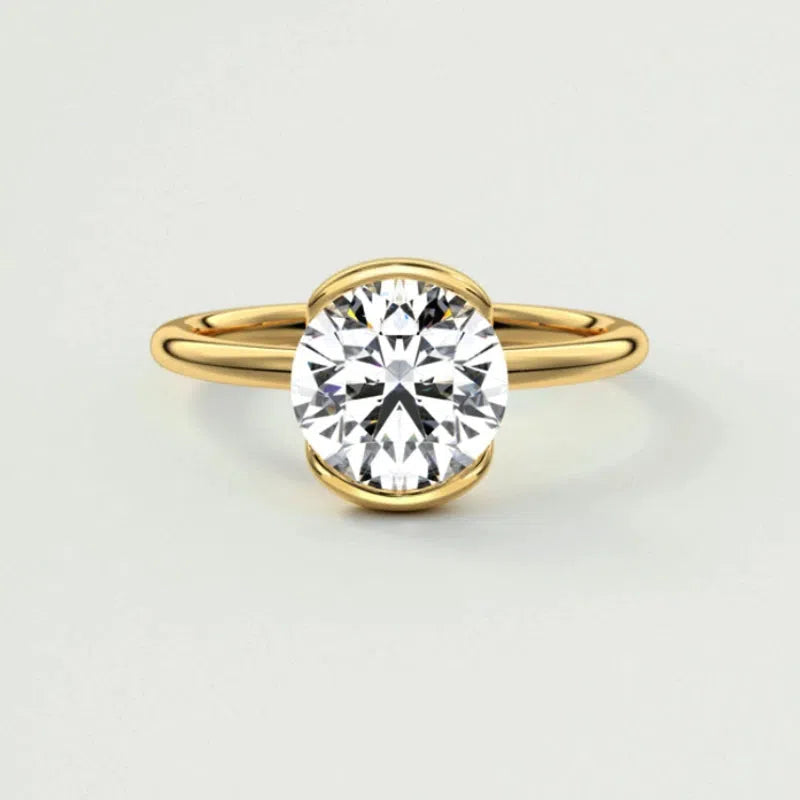 The Clarissa Moissanite Ring