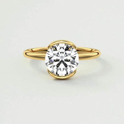 The Clarissa Moissanite Ring