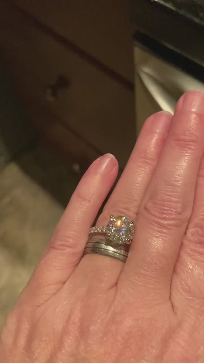 The Monaco Moissanite Ring