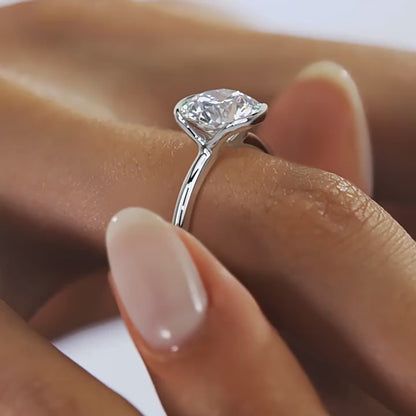 The Clarissa Moissanite Ring